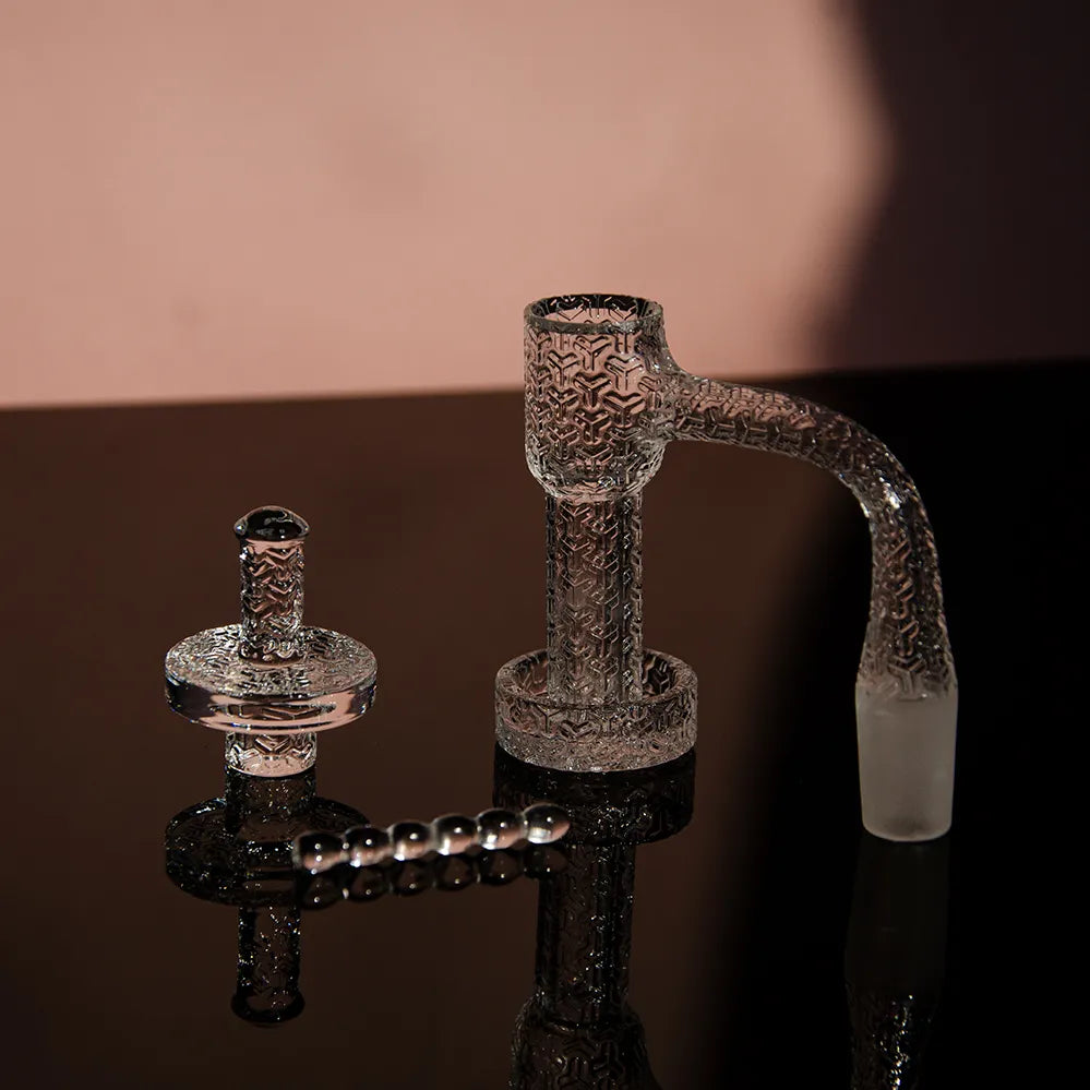 Monster Minds Premium Engraved Terp Slurper Banger Set