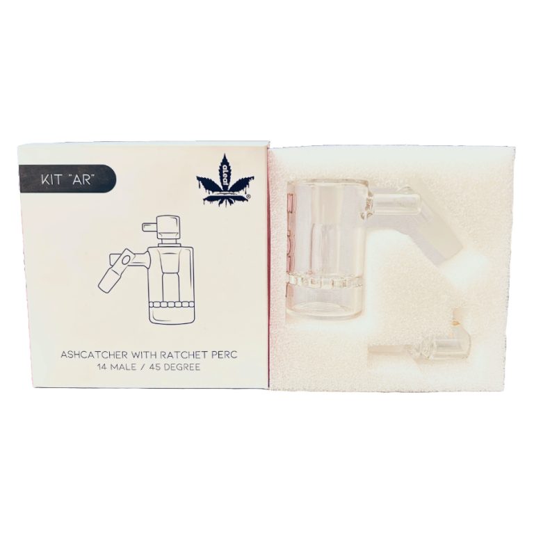 aLeaf Kit “AR” Ashcatcher with Ratchet Perc