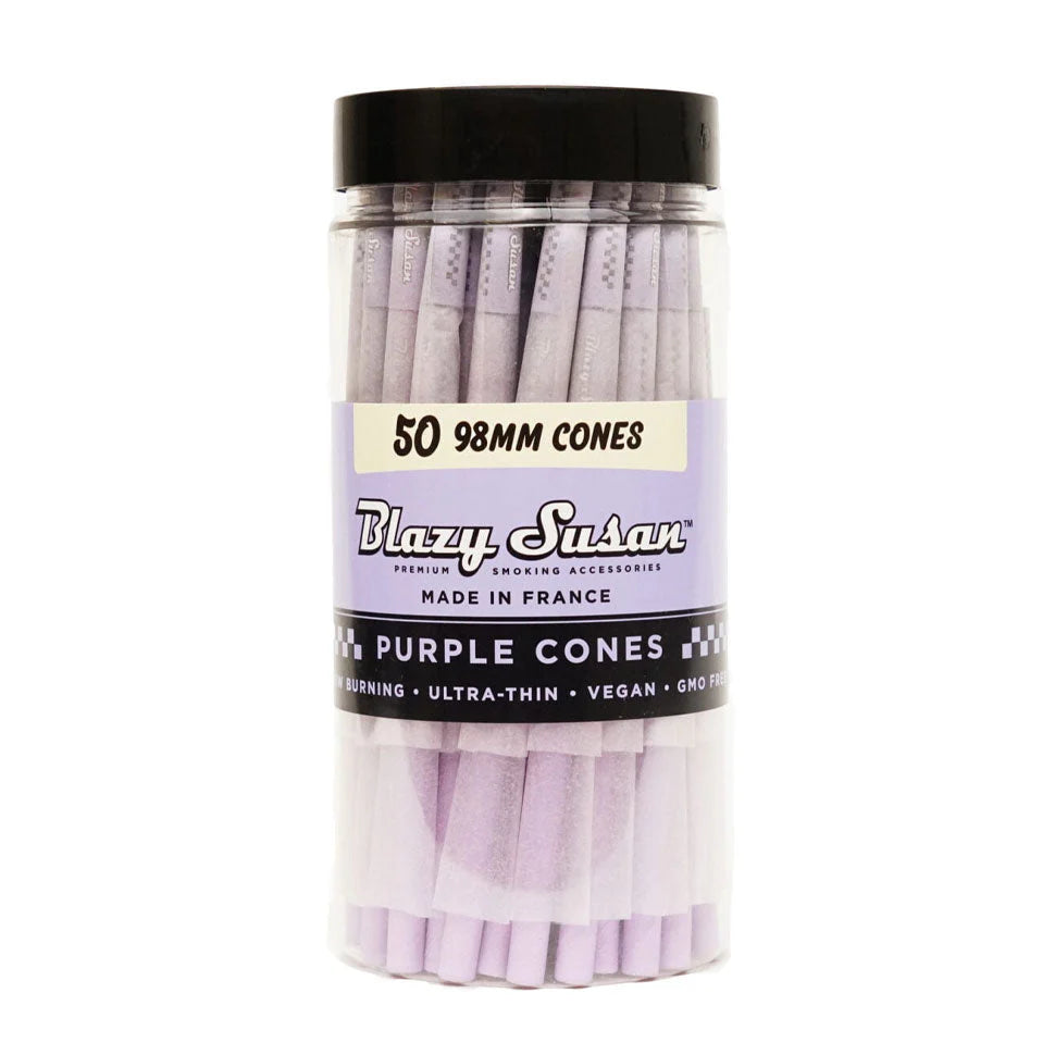 Blazy Susan 50 Pk Purple Cones