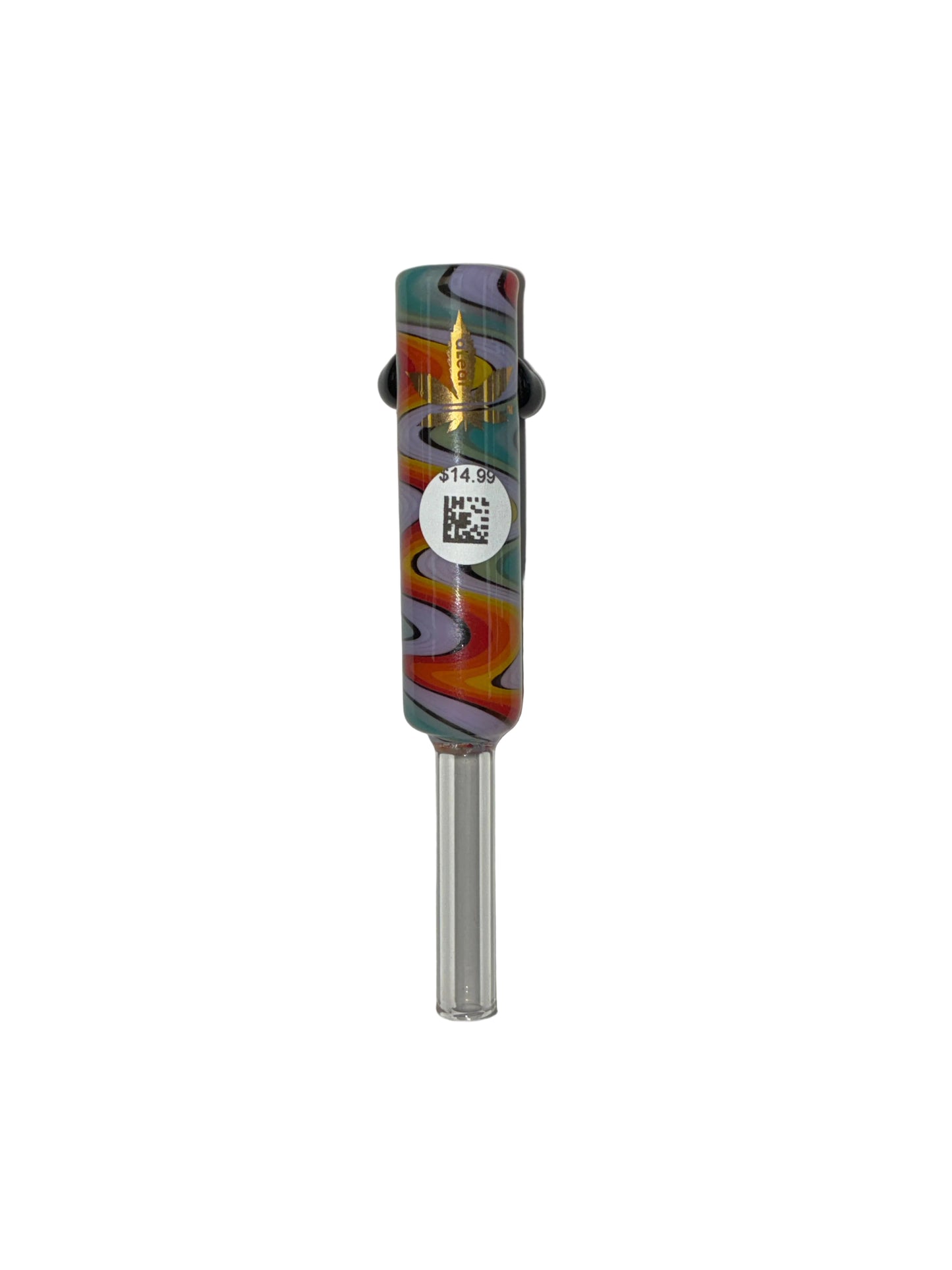 aLeaf 4” Wig Wag Glass Dab Straw