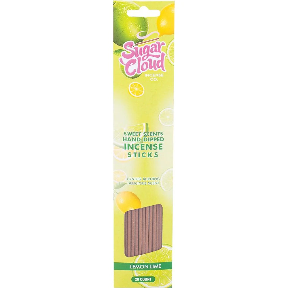 Sugar Cloud Sweet Scents Hand Dipped Incense Sticks 20 Pack
