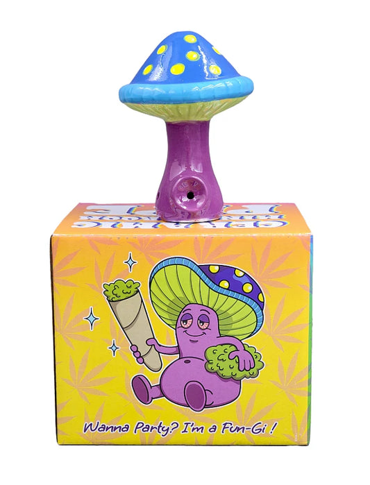 Ceramic Mini Shroom Pipe