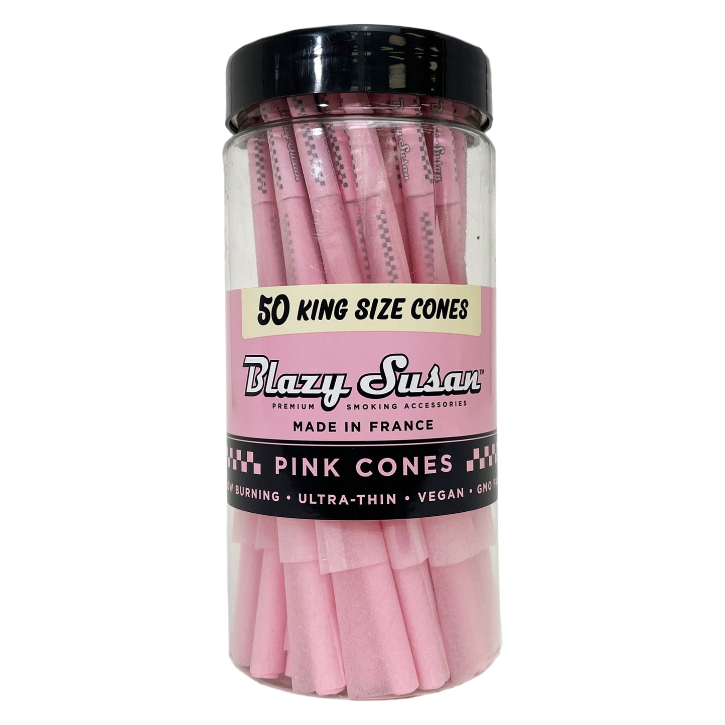Blazy Susan 50 Pk Pink Cones