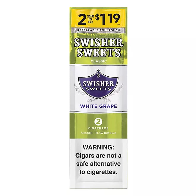 Swisher Sweets 2 for $1.19