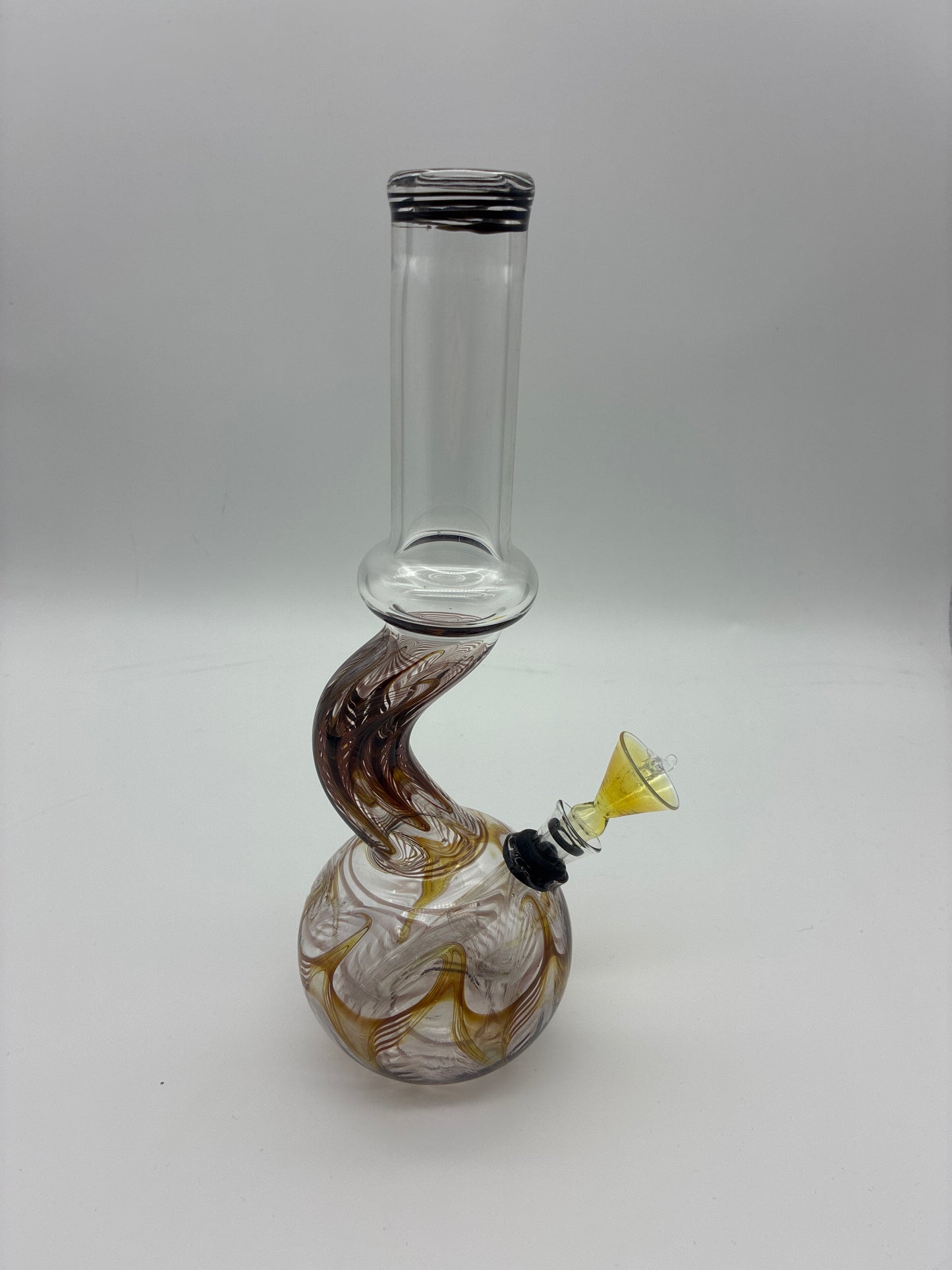 11” Bent Neck Water Pipe with Pull Bowl