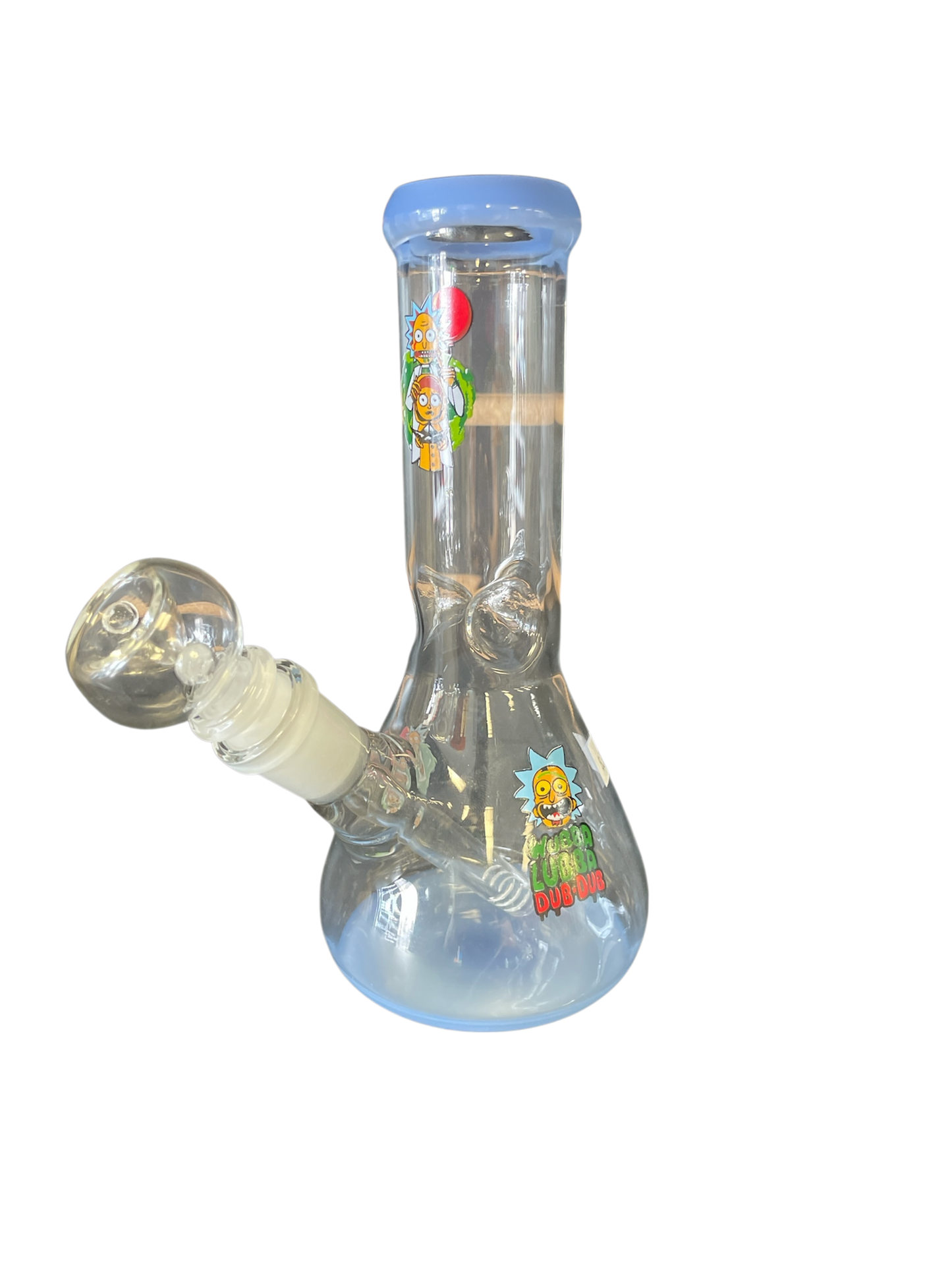 Wubba Lubba Dub-Dub Waterpipe 8”