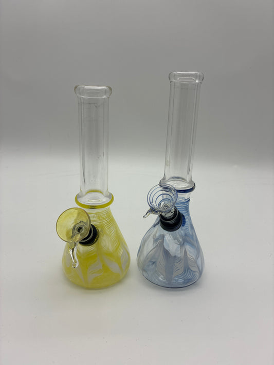 7” Beaker Style Water Pipe with Pull Bowl
