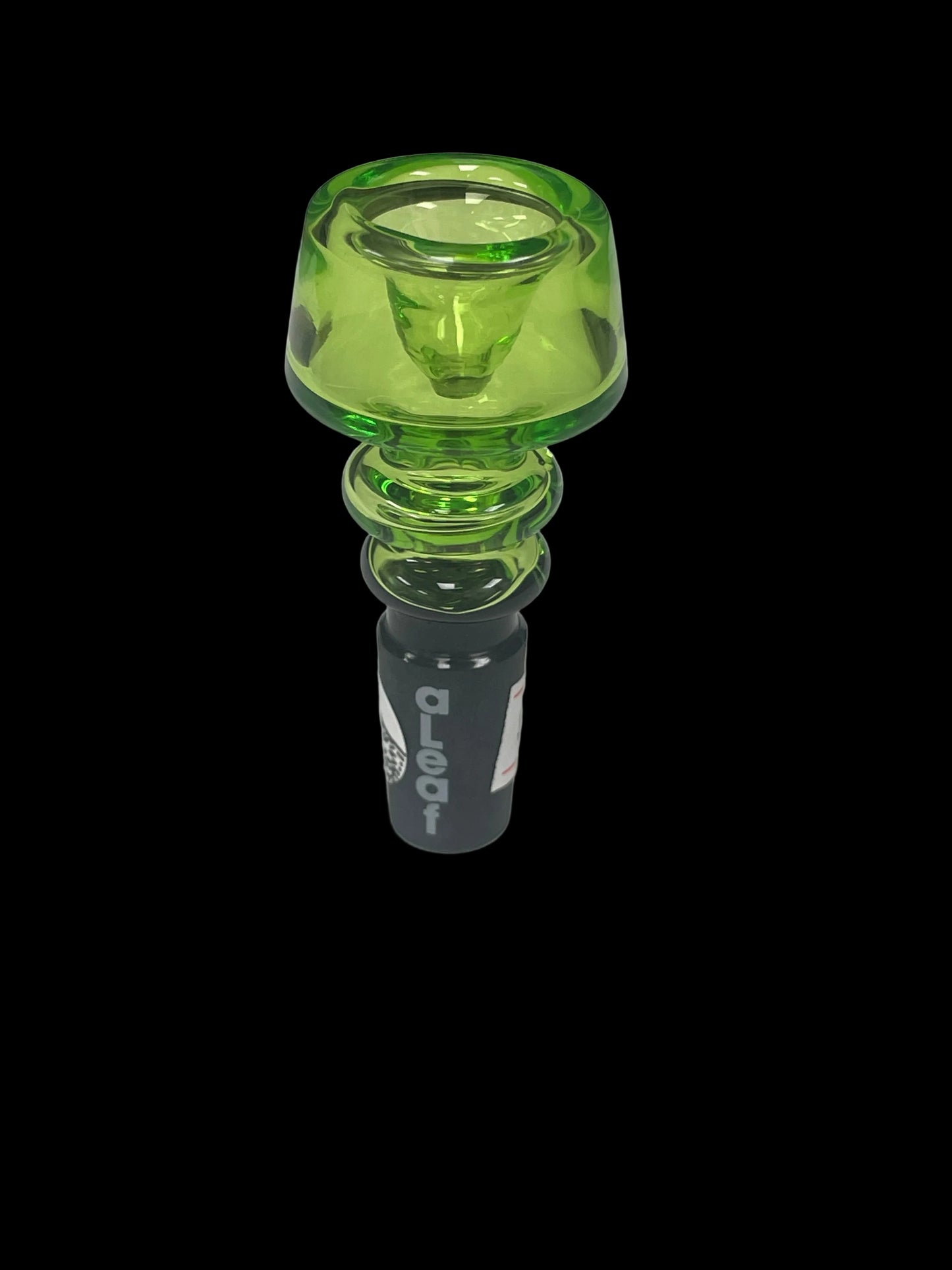 aLeaf Green Glass Bowl 14MM
