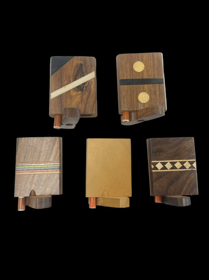 2” Metal Cigarette + Wood Dugout Bundle