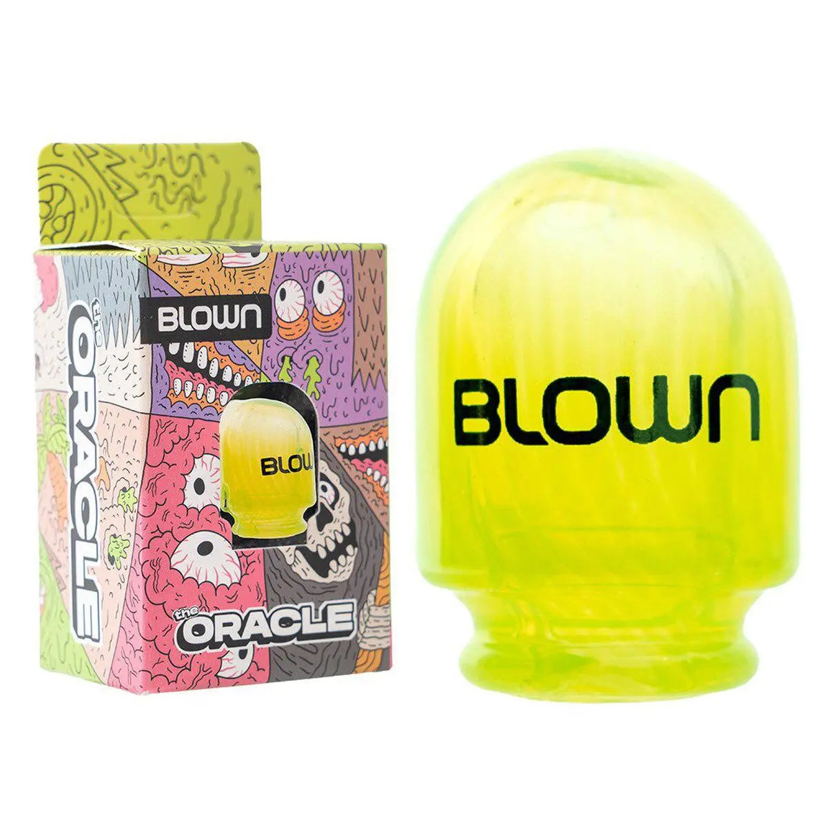 Blown Oracle Pivot Glass Top