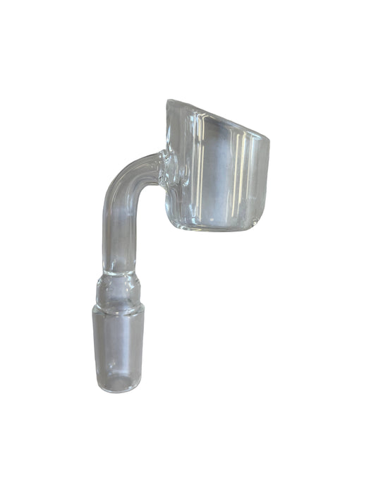 Slanted Quartz Glass Banger 14mm