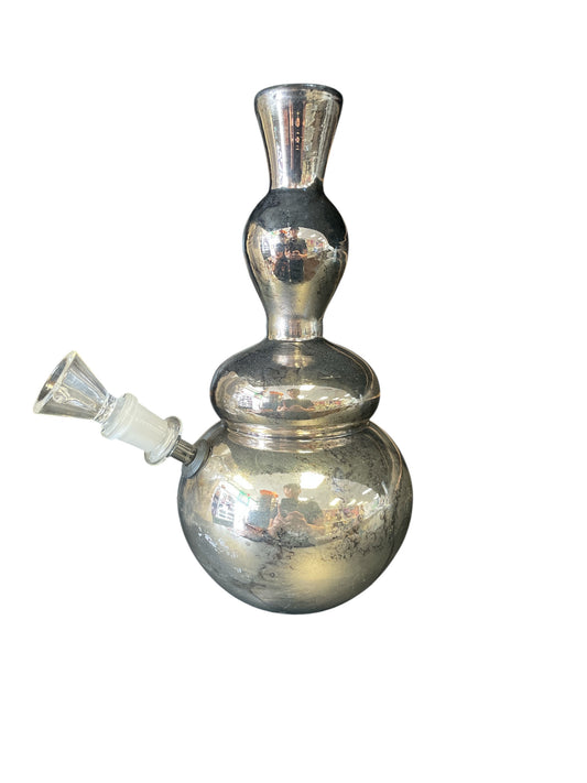 The Vase Electroplated Waterpipe 9”