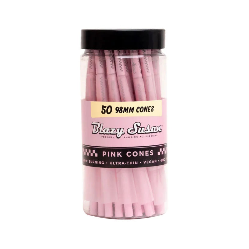 Blazy Susan 50 Pk Pink Cones