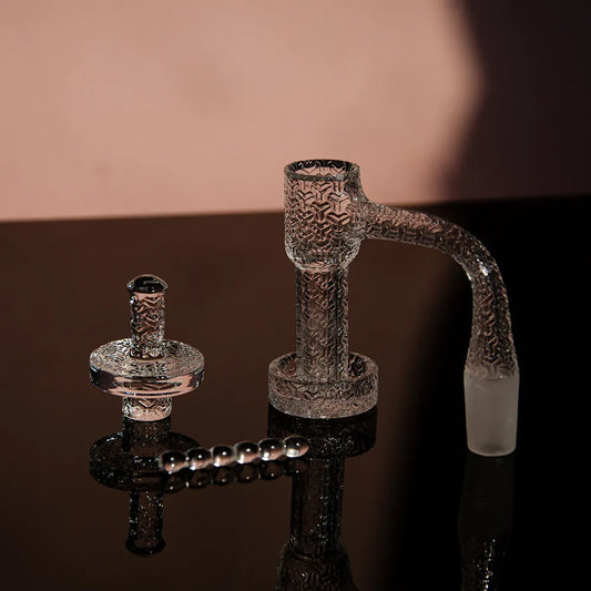 Monster Minds Premium Engraved Terp Slurper Banger Set