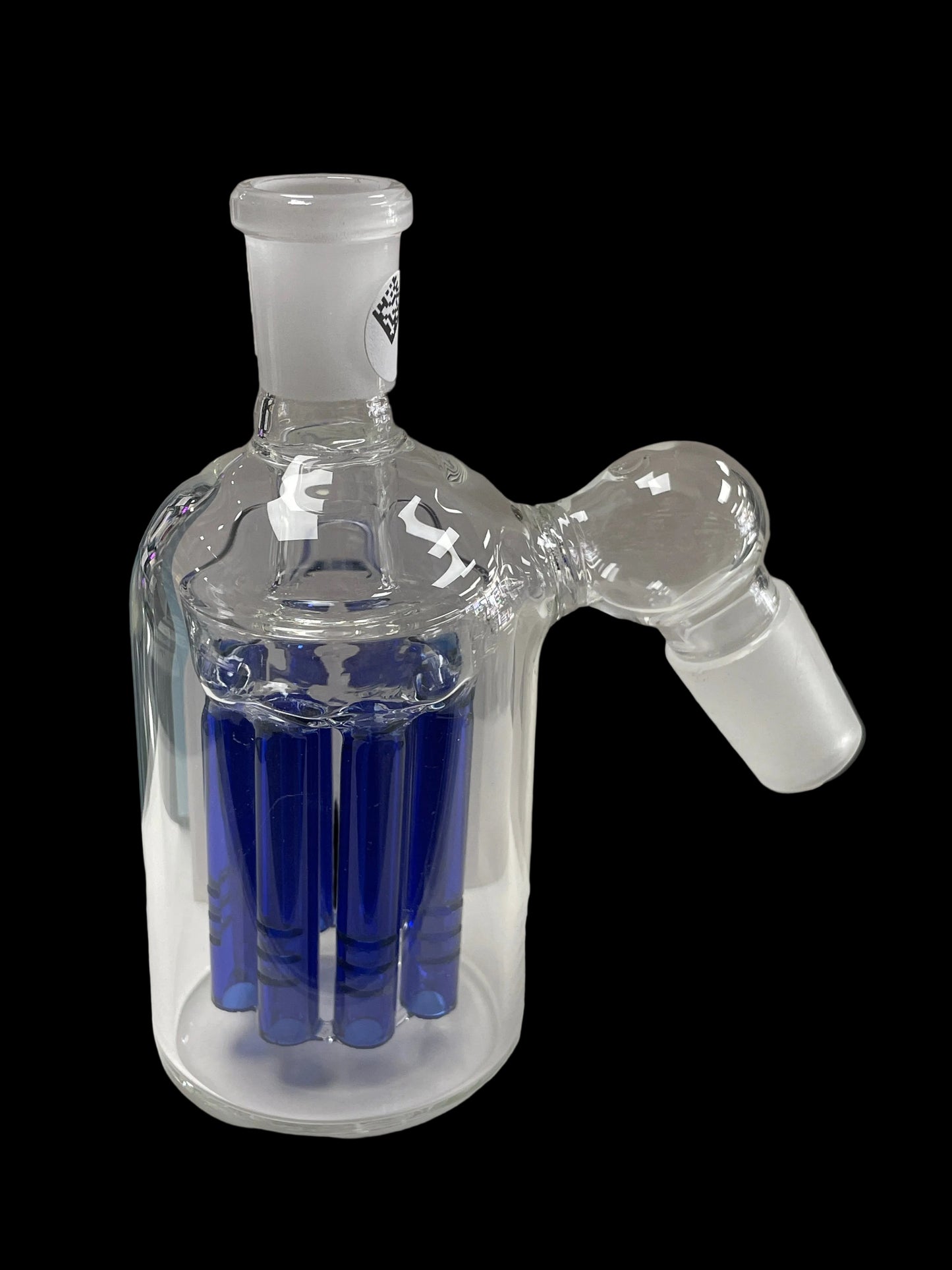 Quad-Stem Jelly Fish Perc Ash Catcher 18MM to 14MM 45D