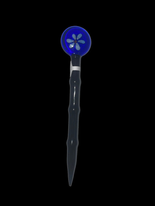 5” Glass Dab Pick Tool with Flower Handle