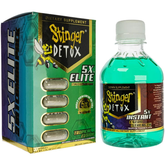 Stinger Detox 5X Elite 2 in 1 Combo Pack