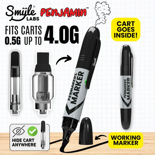 Smyle Penjamin Cart Marker Stealth Battery