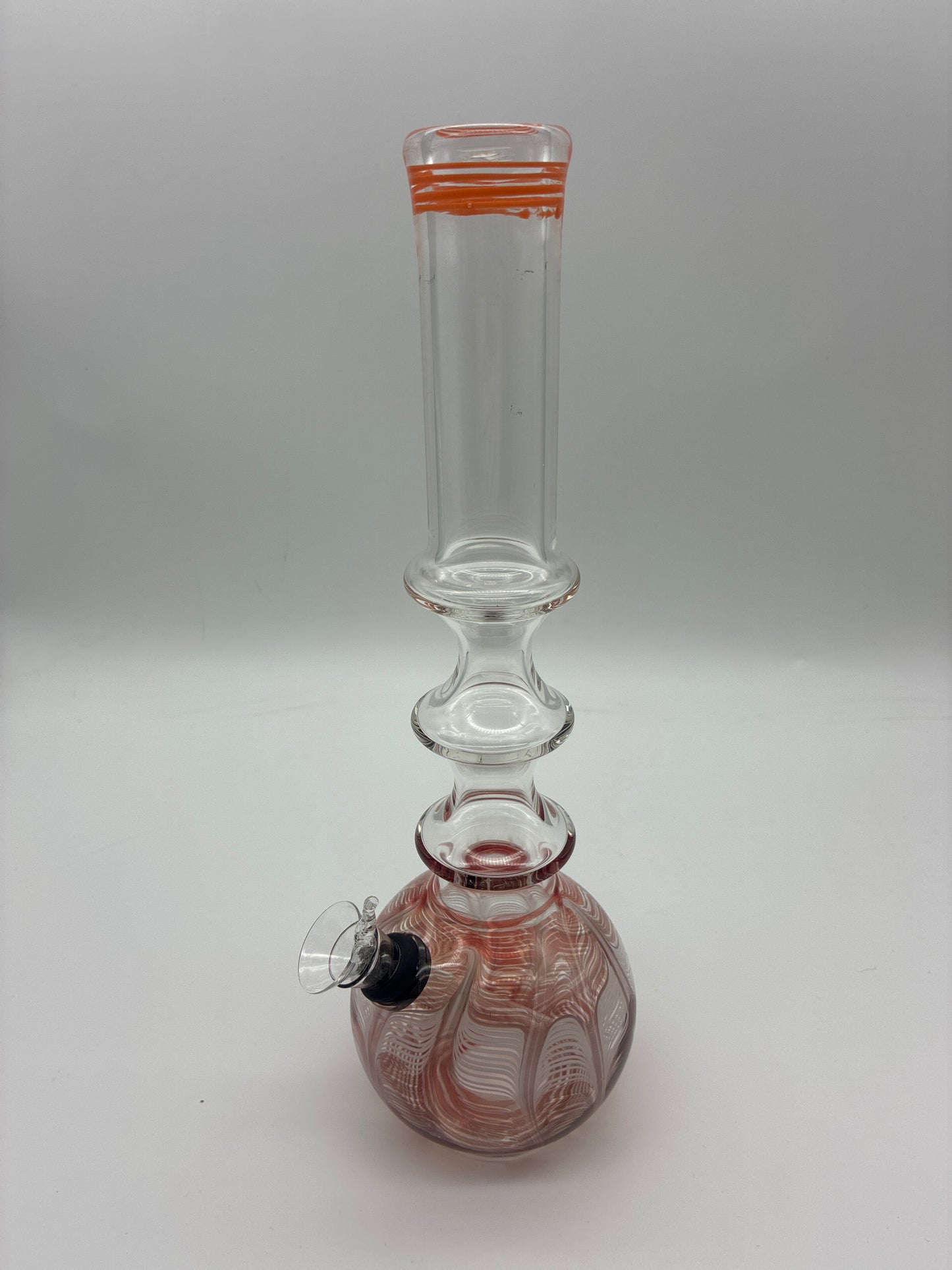 11” Beaker Bulb Style Water Pipe with Pull Bowl
