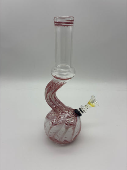11” Bent Neck Water Pipe with Pull Bowl