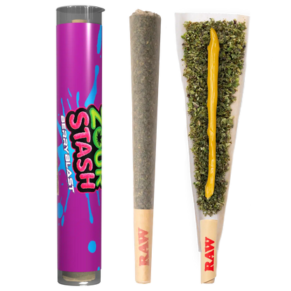 Zour Stash THC-A Hash Hole Prerolls 2g