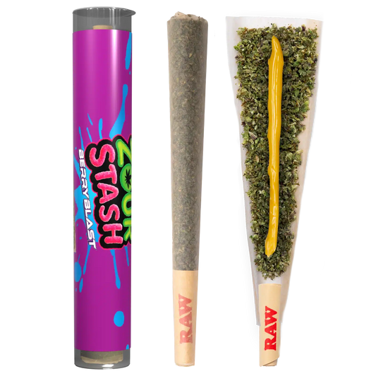 Zour Stash THC-A Hash Hole Prerolls 2g