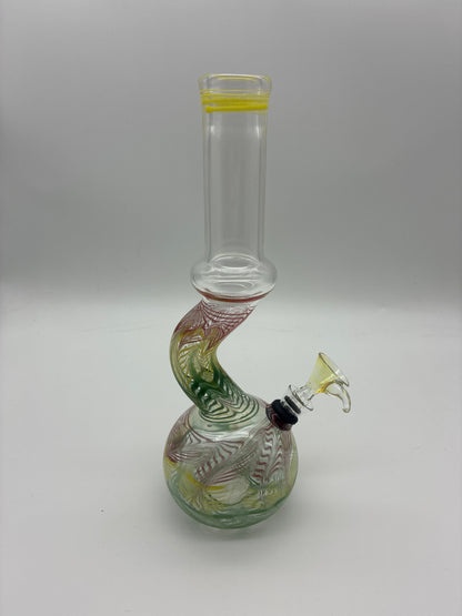 11” Bent Neck Water Pipe with Pull Bowl