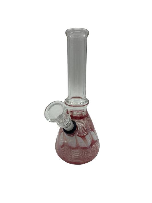 7” Beaker Water Pipe with Down Stem Bowl