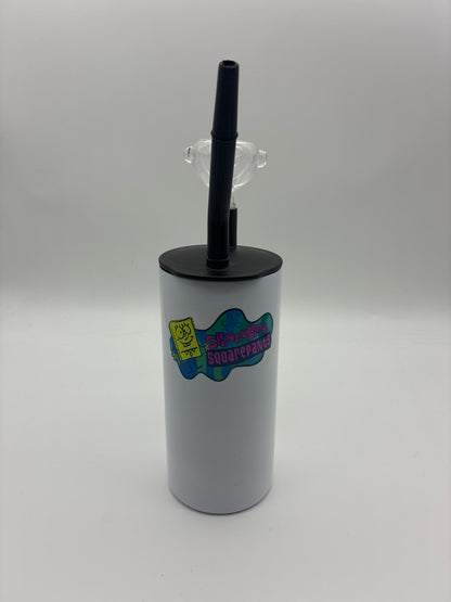 10” Thermal Metal Mug Style Water Pipe with Character Print