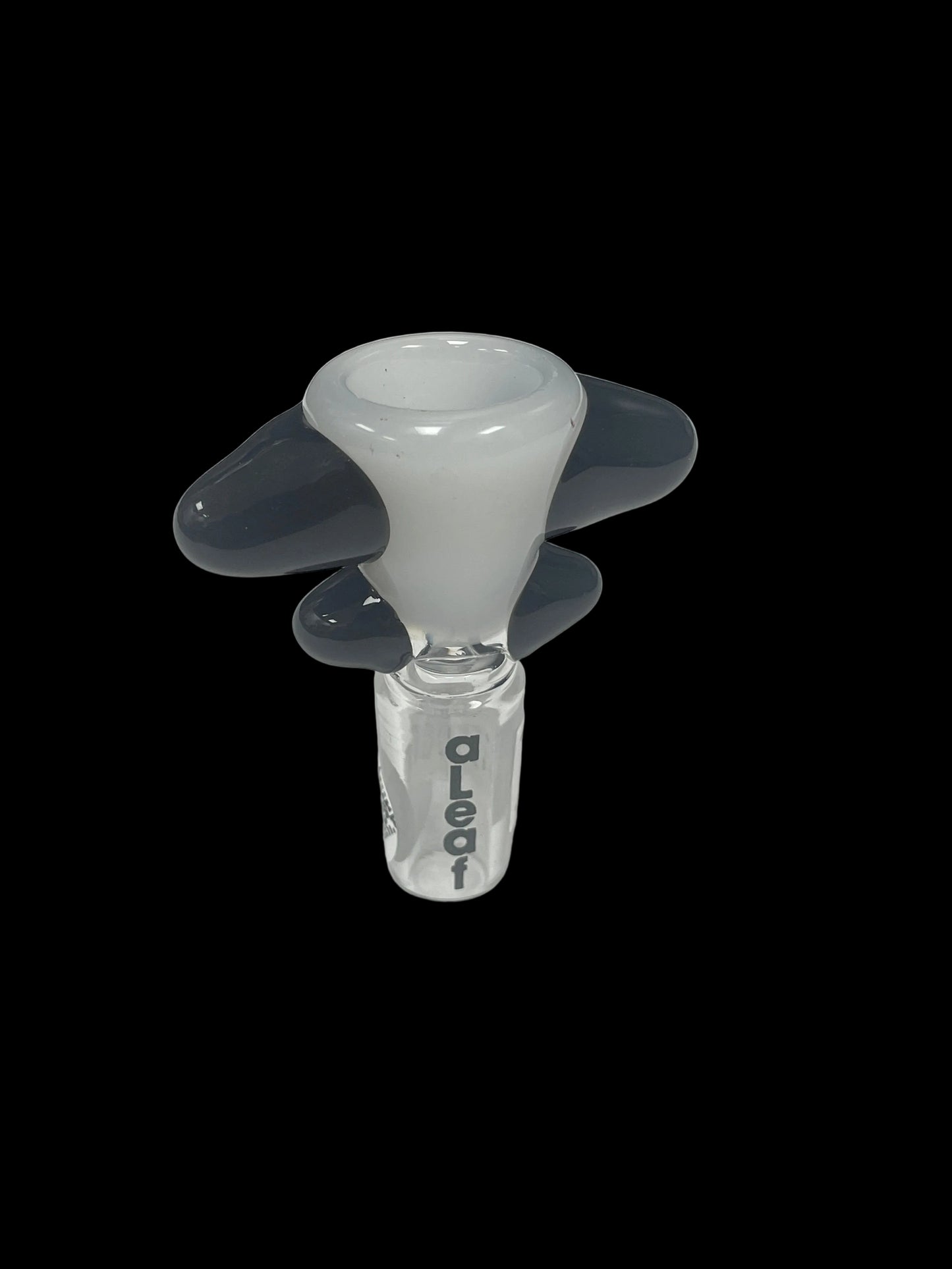 aLeaf White & Black Glass Bowl 14MM