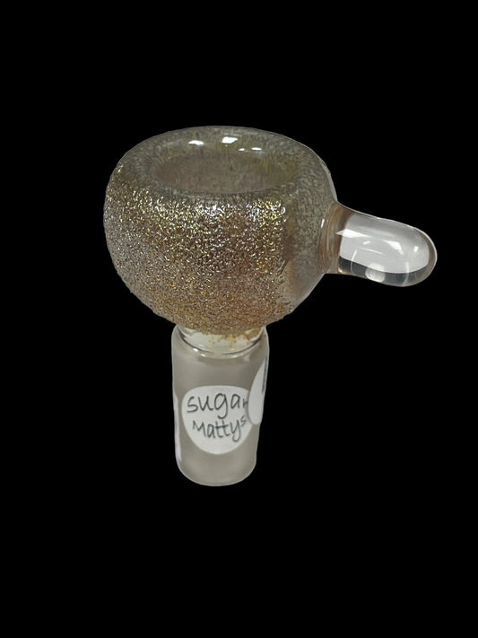 Heady Glitter Glass Bowl by Sugar Mattys 14MM