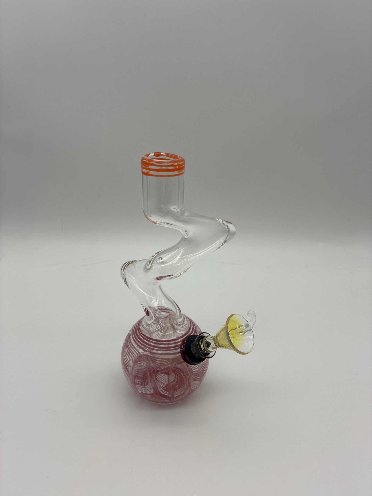 7.5” Mini Zong Style Water Pipe with Pull Bowl