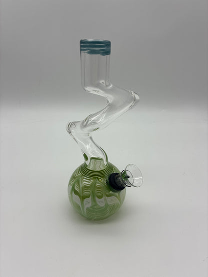 7.5” Mini Zong Style Water Pipe with Pull Bowl