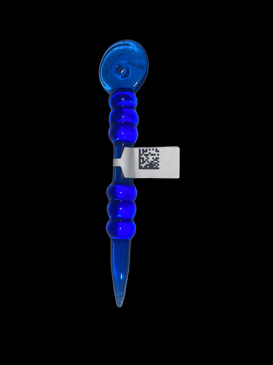 5” Blue Glass Dab Pick Tool