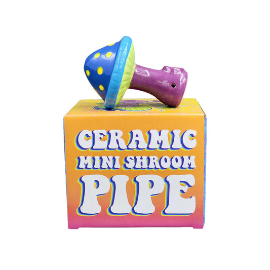Ceramic Mini Shroom Pipe