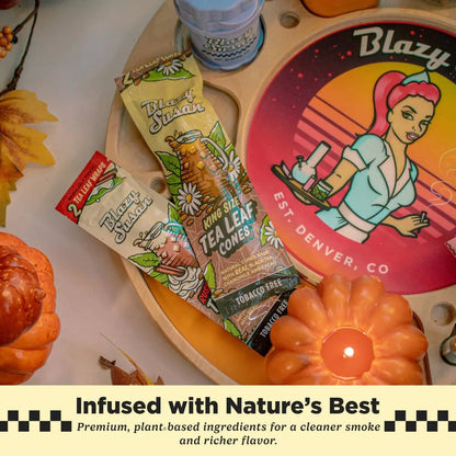 Blazy Susan Tea Leaf Cones