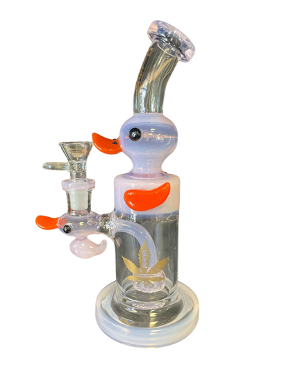 Duck Duck Pass Waterpipe by aLeaf 9”