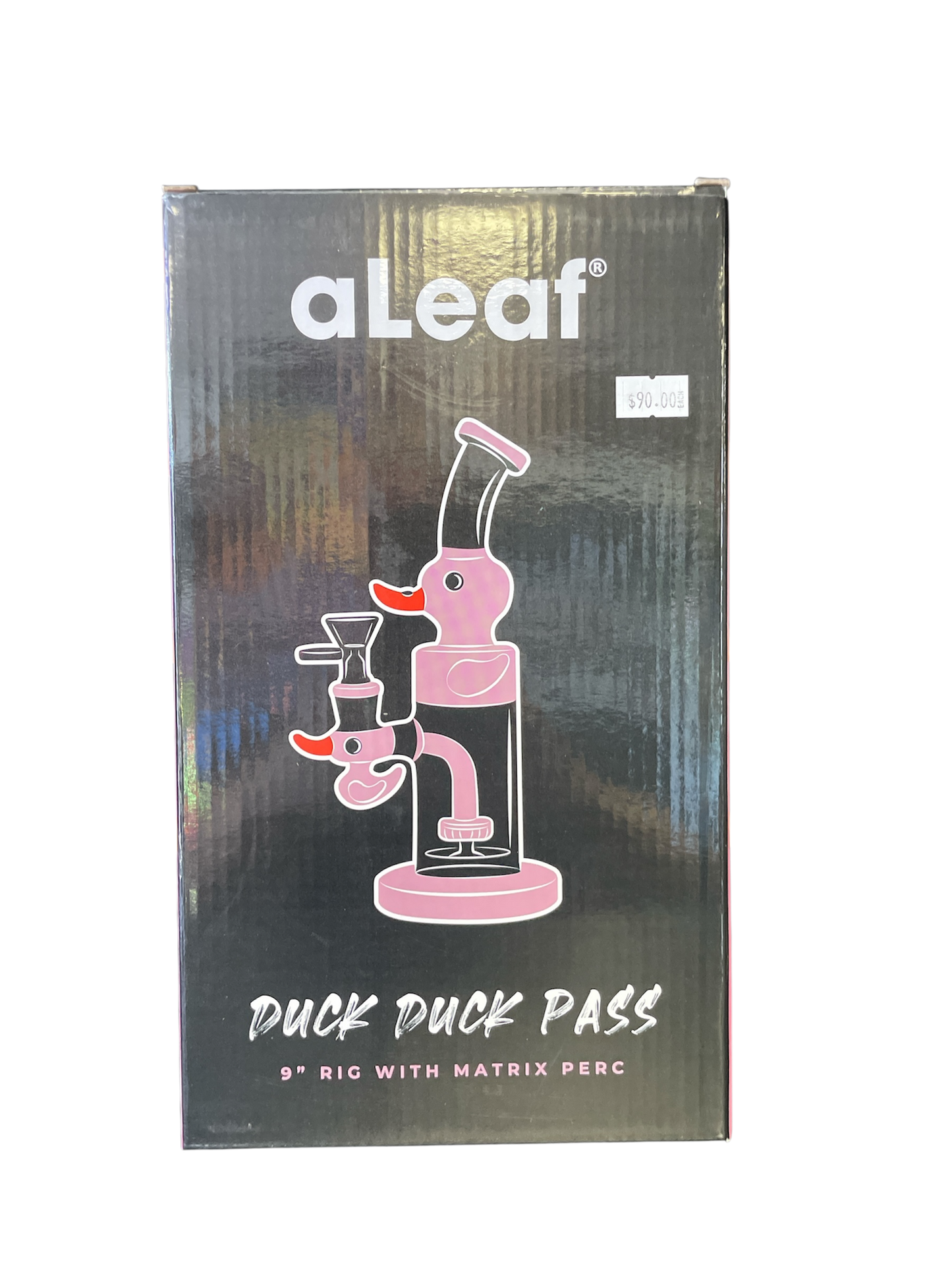 Duck Duck Pass Waterpipe by aLeaf 9”