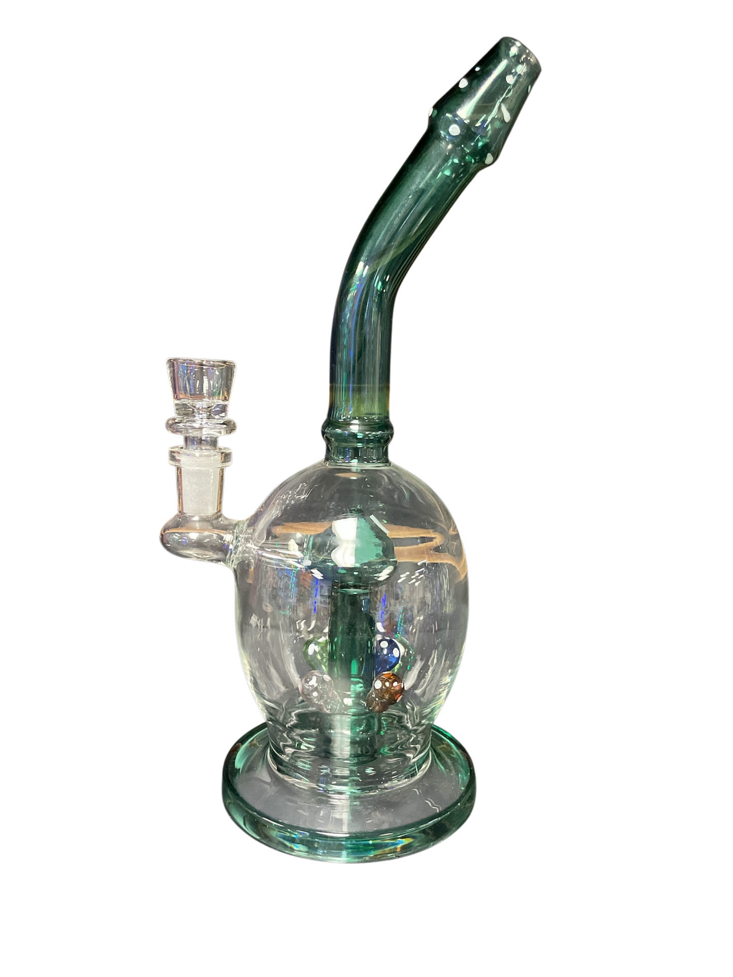 Colored Fun Guy Perc Waterpipe 11”