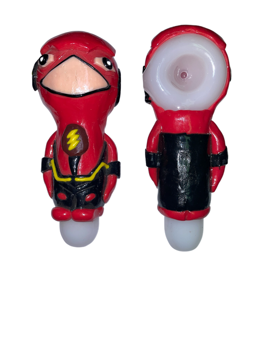 The Flash Themed Handpipe 6”