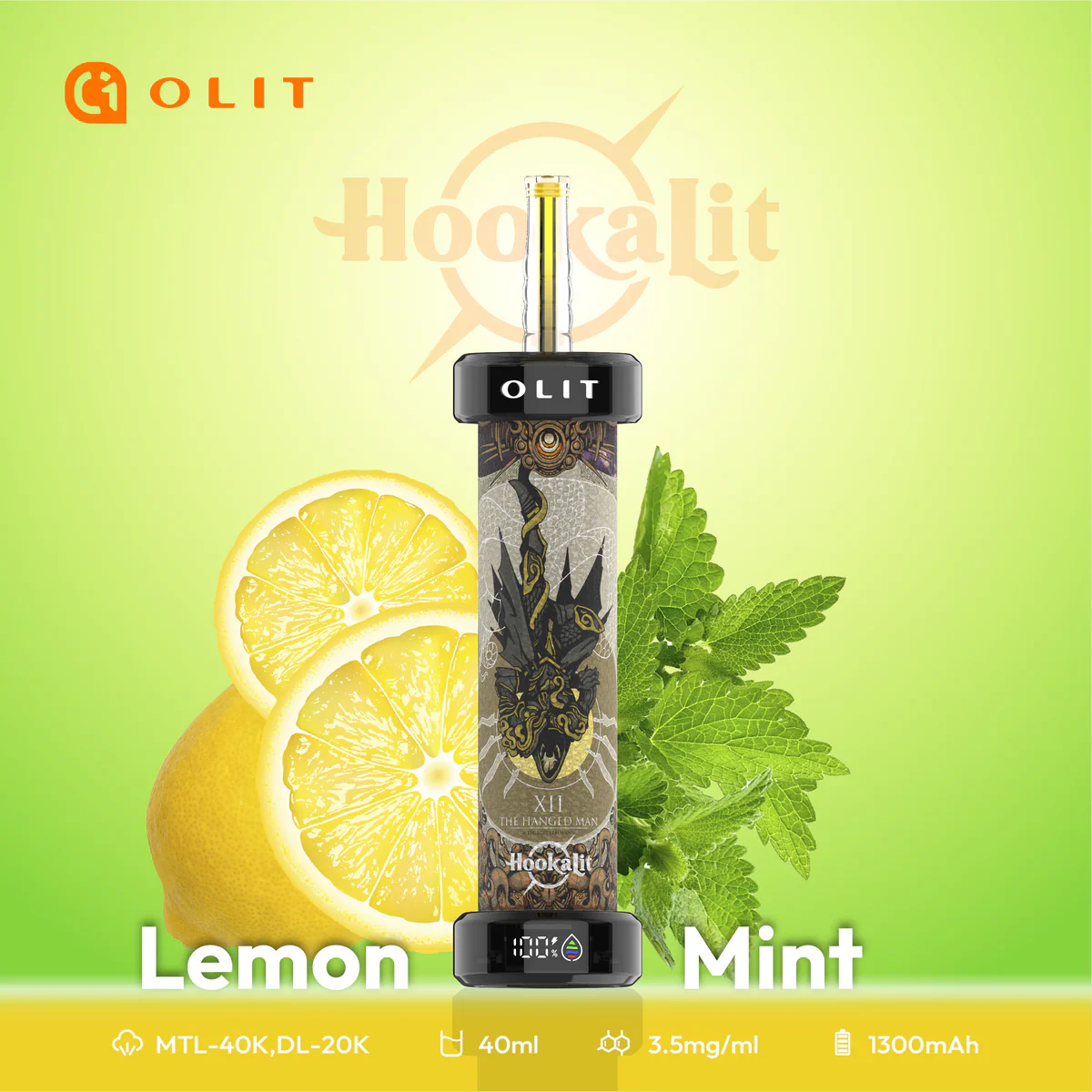 HookahLit OLIT 40,000 Puffs