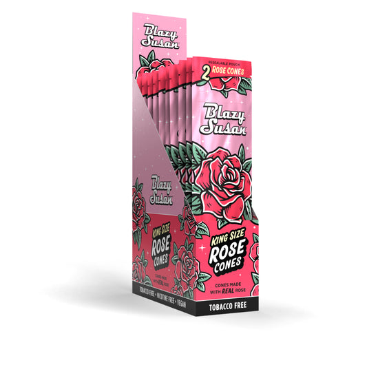 Blazy Susan Rose Cones 10 Pack Box King Size