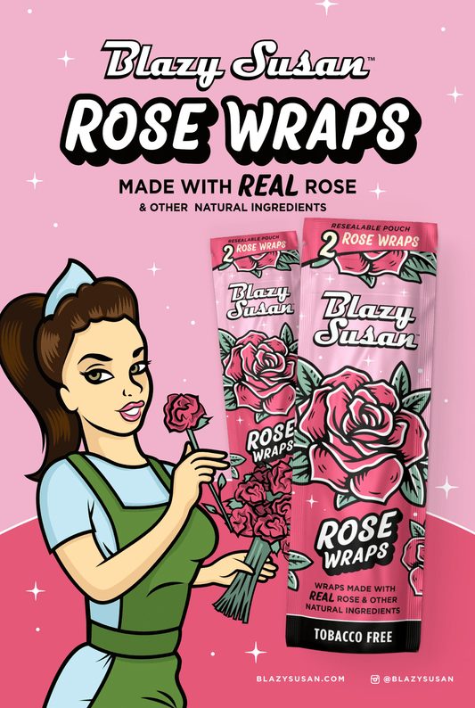 Blazy Susan Rose Wraps