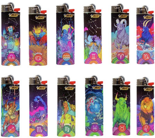 Bic Lighter Zodiac Edition (Designs May Vary)