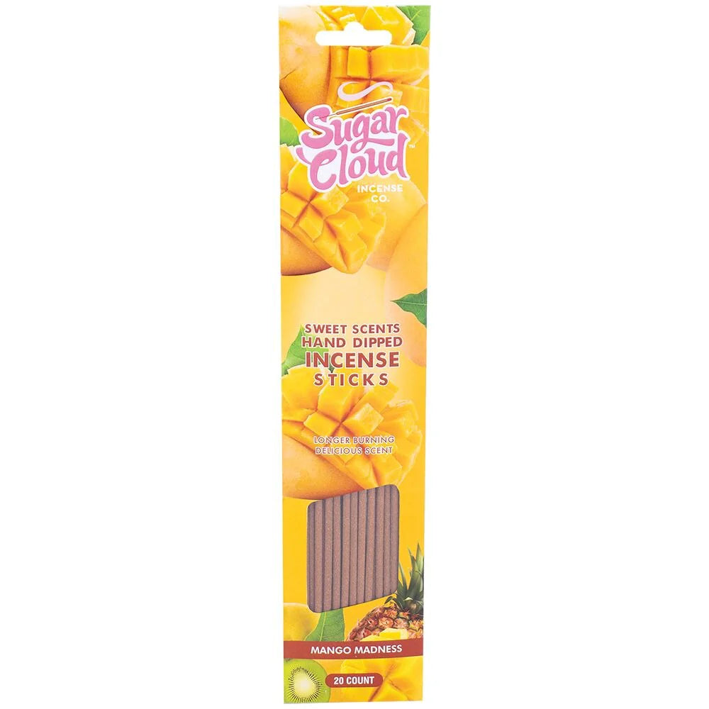 Sugar Cloud Sweet Scents Hand Dipped Incense Sticks 20 Pack