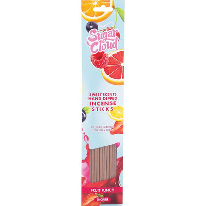 Sugar Cloud Sweet Scents Hand Dipped Incense Sticks 20 Pack