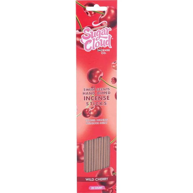Sugar Cloud Sweet Scents Hand Dipped Incense Sticks 20 Pack