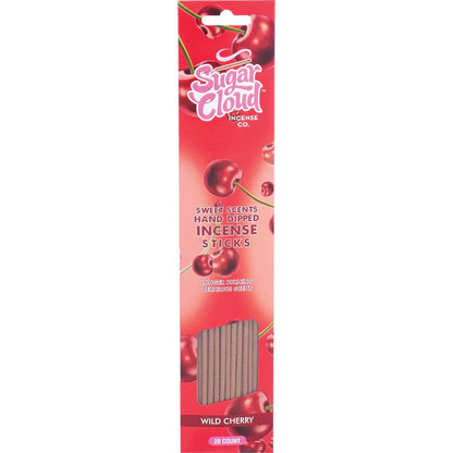 Sugar Cloud Sweet Scents Hand Dipped Incense Sticks 20 Pack