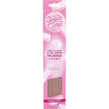 Sugar Cloud Sweet Scents Hand Dipped Incense Sticks 20 Pack