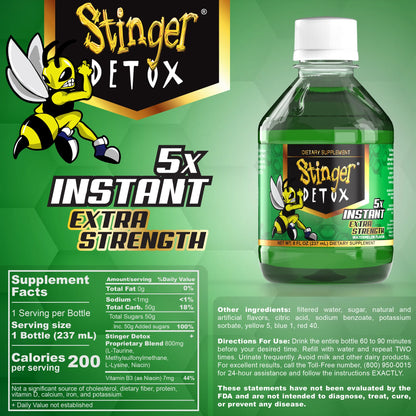 Stinger Detox 5X Instant Extra Strength